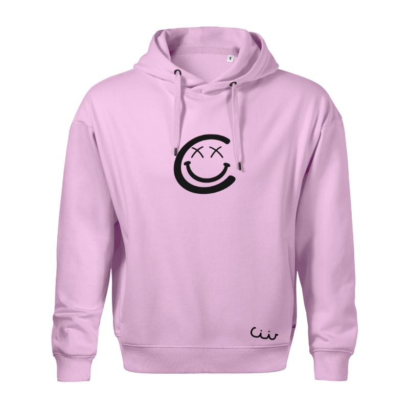 CUCI GANG SMILE HOODIE – PINK